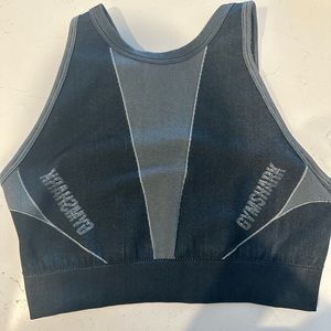 Gymshark medium turbo sports bra - gray
